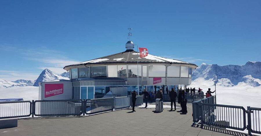 007 Elegance: Private Tour to Schilthorn from Interlaken - Piz Gloria and the three great peaks
