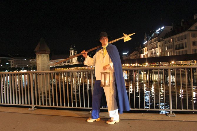 1.5-Hour Small-Group Nightwatchman Walk in Medieval Lucerne - Riot, fish market, and wine market stories
