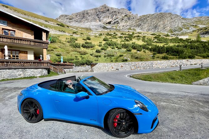 4-Day Swiss Alps Porsche Drive: Interlaken, Furka-Grimsel-Susten - Grimsel, Rhône Glacier, and Furka in one mountain day
