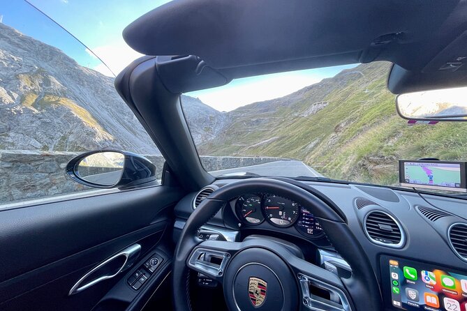 6-Day Drive 9 Swiss Passes, Glacier Express Route +Stelvio, Italy - Oberalp and the road beside the Glacier Express