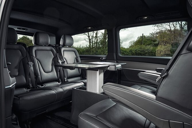Airport Transfer: Zurich Airport ZRH to Zurich by Luxury Van - Inside the Mercedes EQV or V-Class