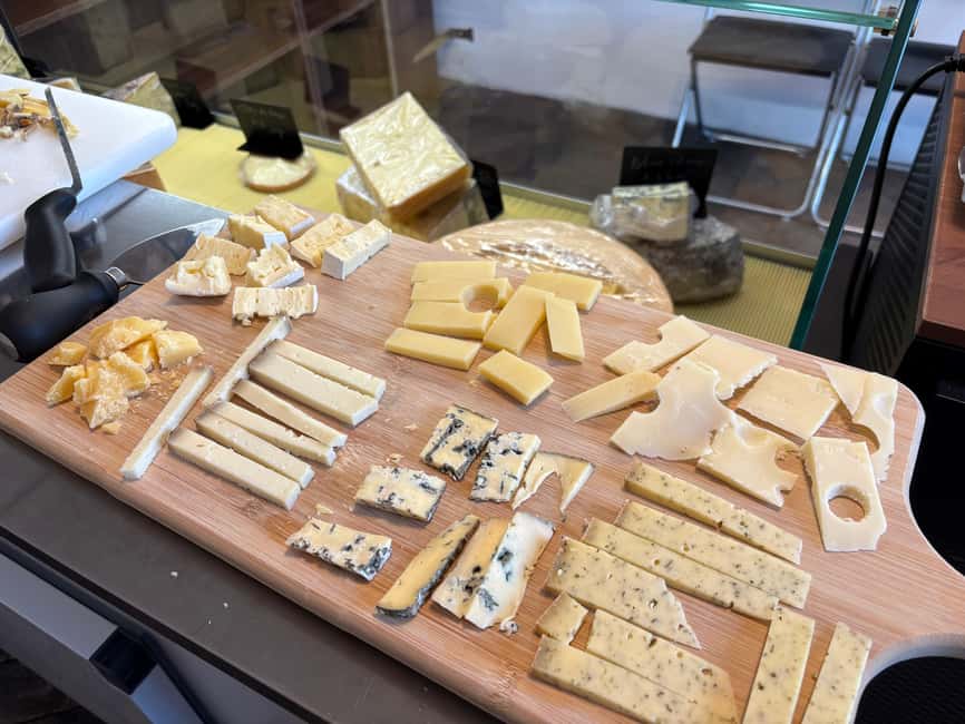 Basel: Local Cheese Tasting Tour with a Cheese Sommelier - Tasting young, aged, mild, and strong cheese