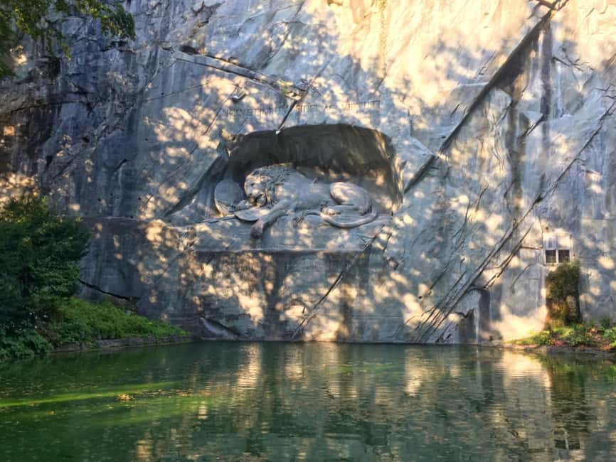 Basel: Swiss Alps Glacier Express Train Ride & Lucerne Tour - Andermatt and the next train to Lucerne