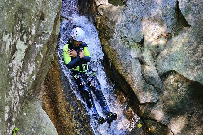 Basic Corippo Canyoning Experience in Valle Verzasca - From Vogorno to the Corippo Canyon