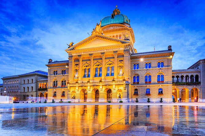 Bern Scavenger Hunt and Highlights Self Guided Audio Tour - Parliament Building and Kafigturm