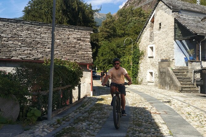 BikeBrix Scenic Cycling Tour in Lake Maggiore Ascona Locarno - Waterfalls, woods, and a short walk