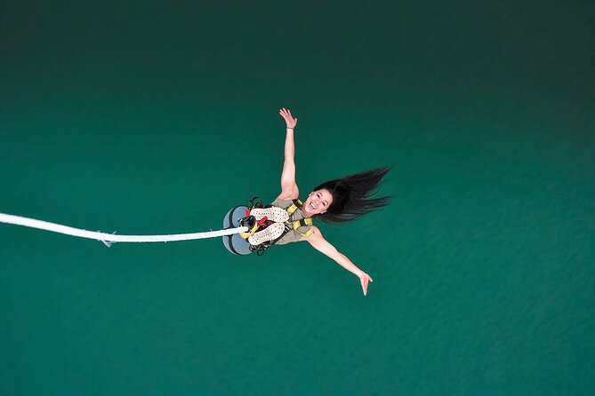 Bungy Jump Stockhorn with OUTDOOR - Getting fitted, briefed, and ready to jump