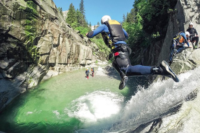 Canyoning Experience Grimsel from Interlaken - A scenic ride through the Bernese Alps