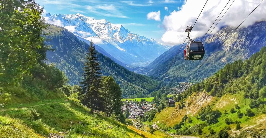 Chamonix & Mont Blanc Scenic Glass-Roof Bus Tour from Geneva - Geneva to Chamonix through the Arve Valley
