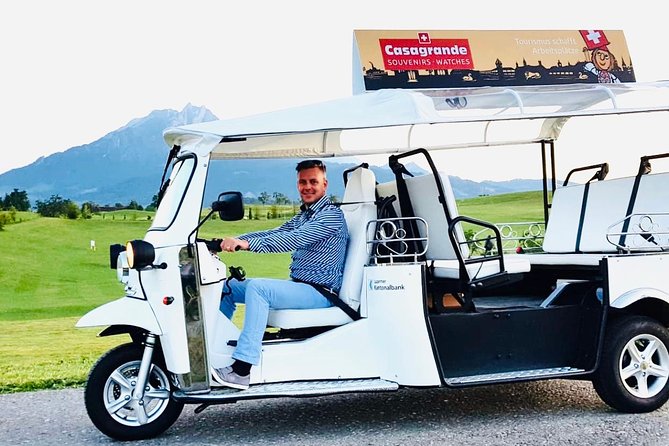 City Tour Plus Lucerne by Etuktuk - Chapel Bridge and Lucerne’s Most Famous View