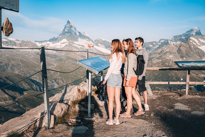 Day Trip to Zermatt, Matterhorn, Glacier Paradise from Montreux - First look at Zermatt and the Matterhorn