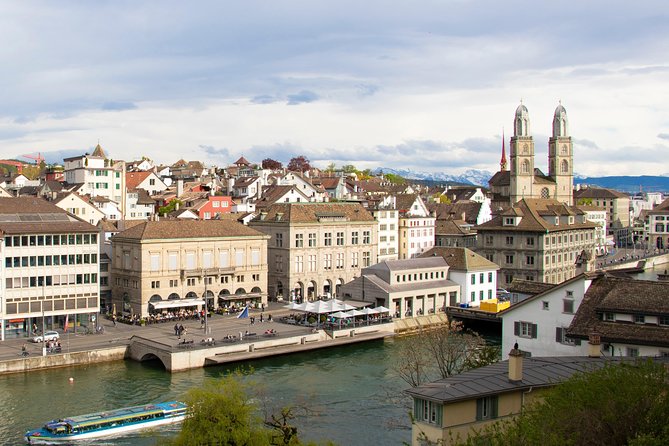 Explore the Instaworthy Spots of Zurich with a Local - Crossing Münsterbrücke above the Limmat
