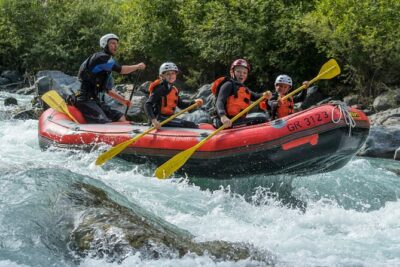 Family Rafting Experience in Engadin