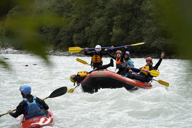 Family Rafting Experience in Engadin - Gear, showers, snacks, and the useful finish