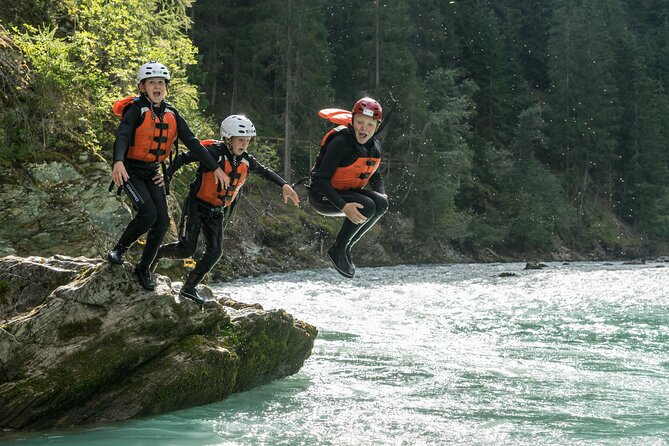 Family Rafting Experience in Engadin - How the scenery changes the experience