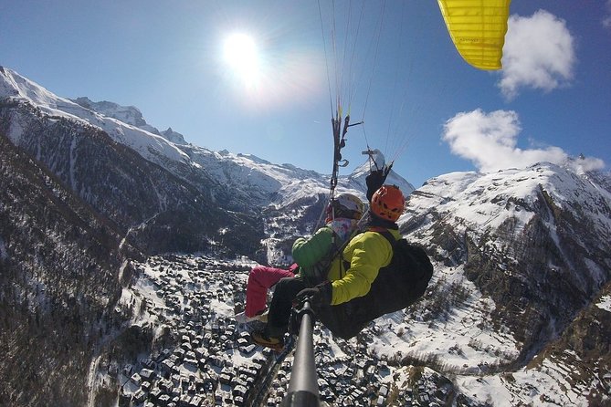 FLYMATTERHORN VIP Paragliding from Zermatt, With Matterhorn View - The ride toward the launch site