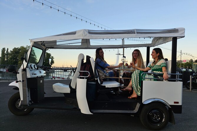 Fondue and wine private Tuk Tuk tour in Geneva - What the private format changes