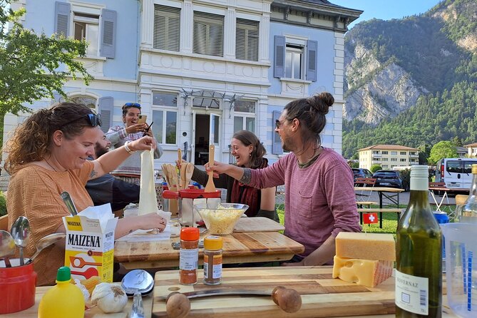 Fondue Cooking Class and Cheese Workshop in Switzerland - Seven sides turn the fondue into a full meal
