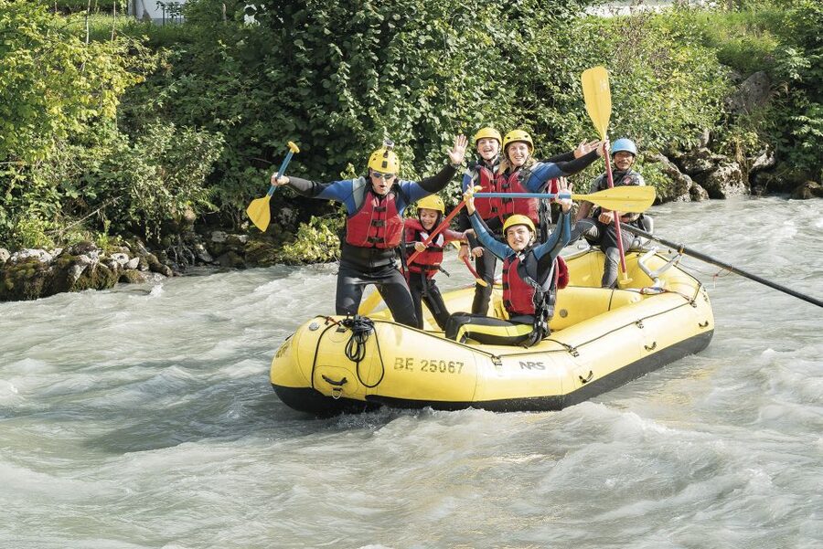 From Interlaken: Family Rafting - How the value compares with stronger rafting trips