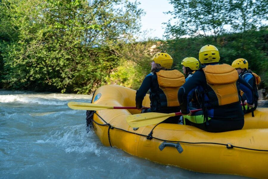 From Interlaken: Family Rafting - The short ride to the lower Lütschine