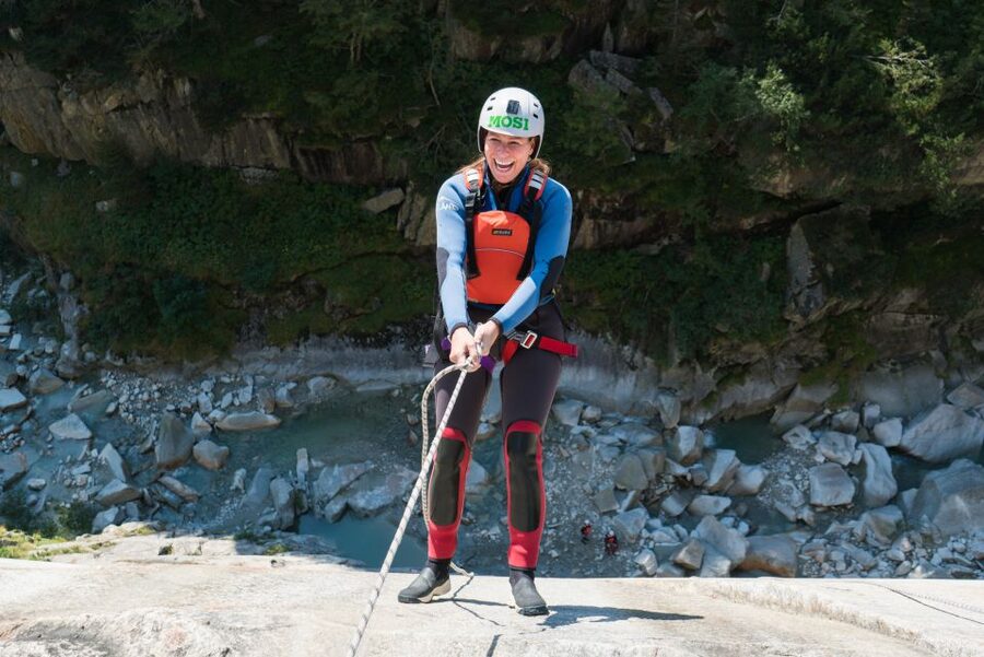 From Interlaken: Grimsel Gorge Canyoning Tour - Jumps, slides, and a zipline into clear water