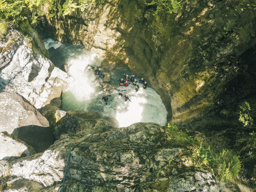 From Interlaken: Local Canyoning Trip - Starting with the 10-meter rappel