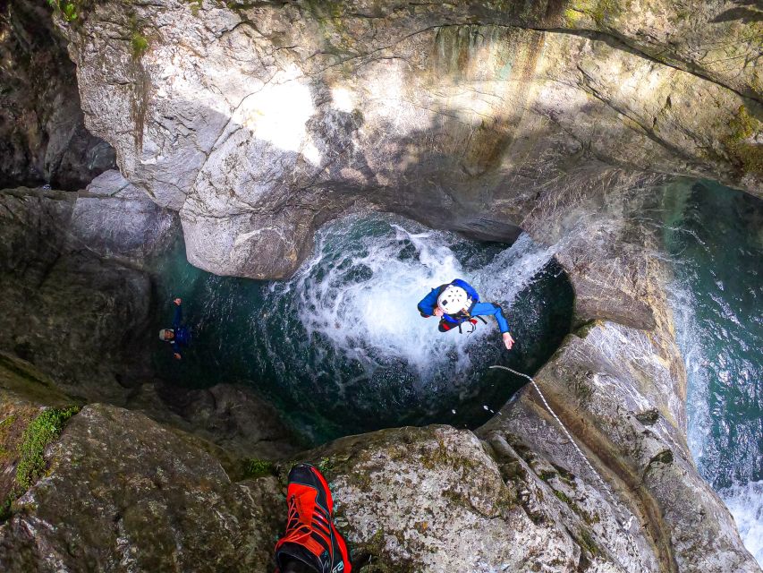 From Interlaken: Local Canyoning Trip - Meeting at Outdoor Base Wilderswil