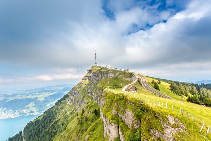 From Lucerne: Classic Rigi Round Trip - The descent to Rigi Kaltbad