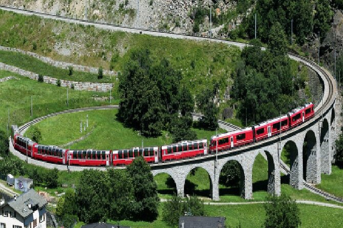 From Milan: St. Moritz and Panoramic Bernina Express Tour - Arriving in Tirano and returning to Milan