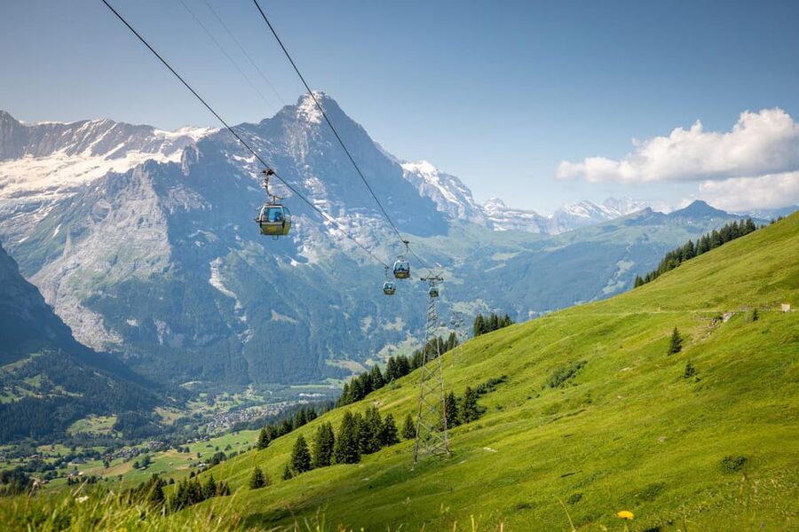 From Zurich: Grindelwald First Cable Car & Interlaken - Grindelwald brings the postcard setting