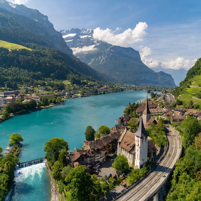 From Zurich: Interlaken and Grindelwald Private Day Tour - Grindelwald: mountain views and free time
