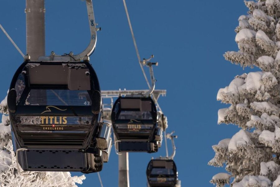 From Zurich: Mt. Titlis, Glacier Paradise, and Lucerne Tour - Reaching Engelberg and riding into the glacier zone
