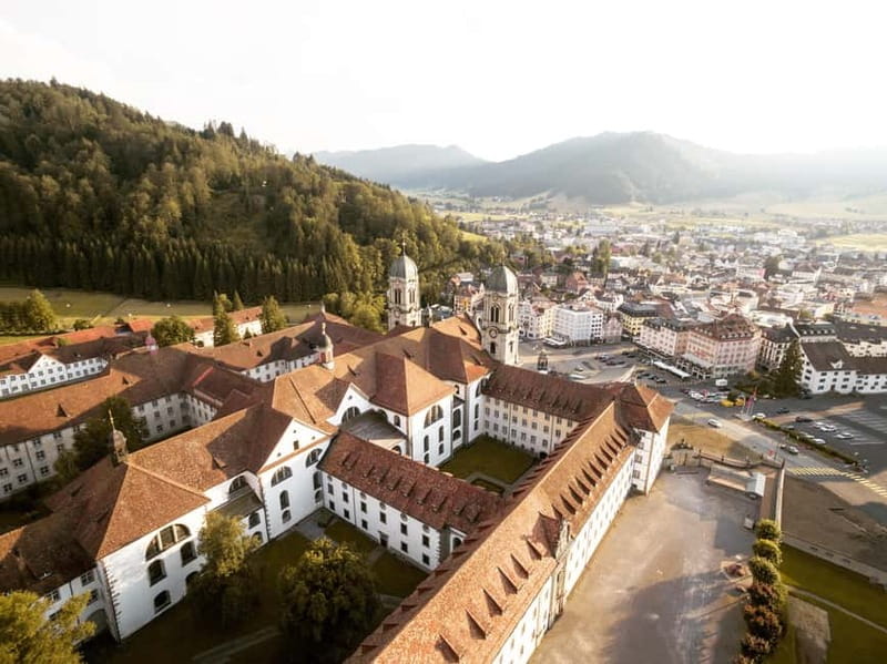 From Zurich: Rapperswil, Einsiedeln, Lindt Home of Chocolate - Einsiedeln and the Black Madonna