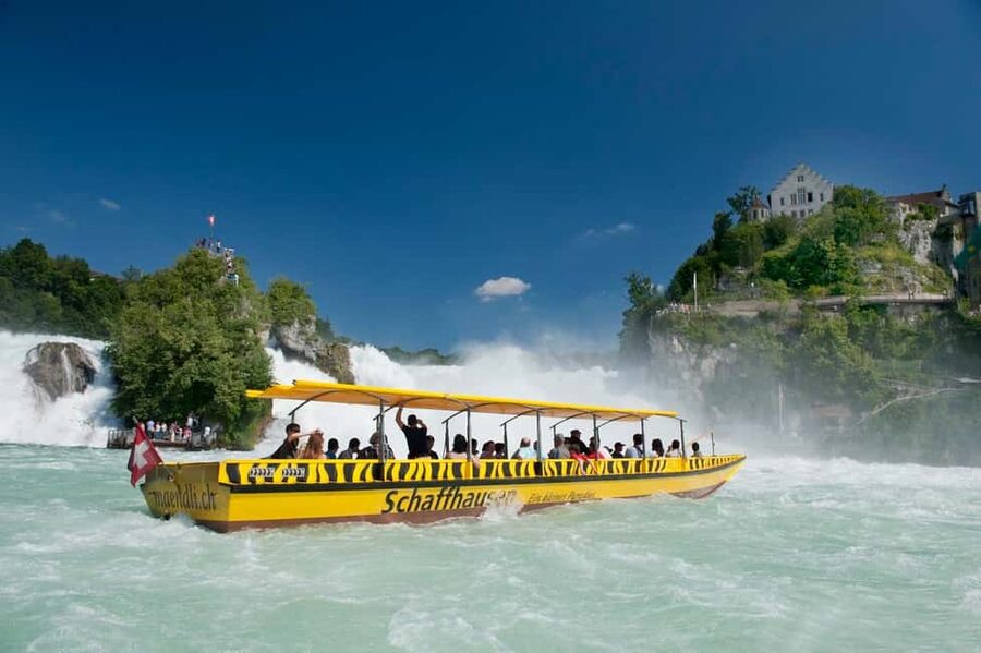 From Zurich: Rhine Falls Coach Tour - A short border crossing on the ride home