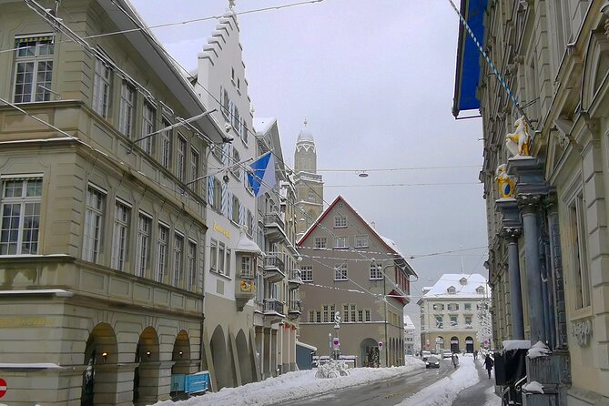 Full-Day Private Zurich Sightseeing Tour and Chocolate Tasting - Europaallee shows Zurich’s newer side