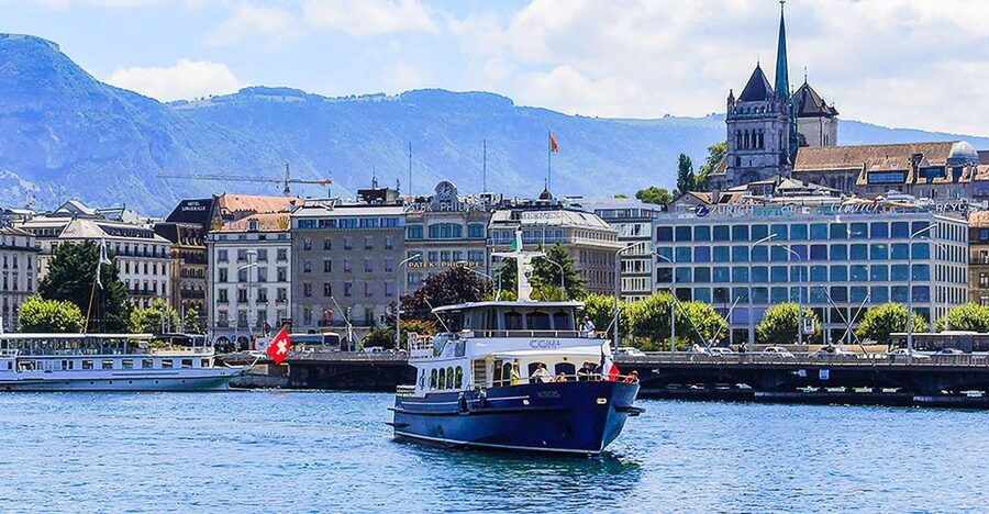 Geneva: 50-Minute Lake Geneva Cruise - Toward Bellevue and Pointe à la Bise