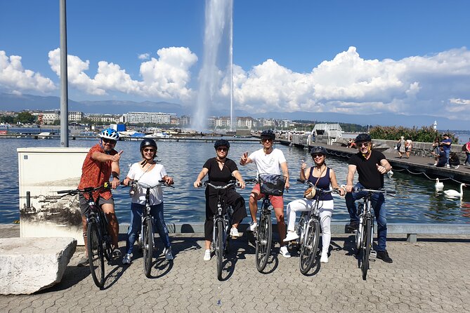 Geneva By E Bike United Nations Old Town Lake Fountain - Starting near Cornavin Station