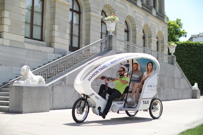 Geneva Chocolate tasting Tour in a Private TaxiBike - A sweet way to see central Geneva