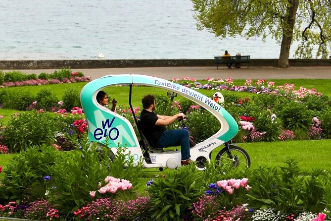 Geneva Highlights Tour by TaxiBike - Parc La Grange for a short green break