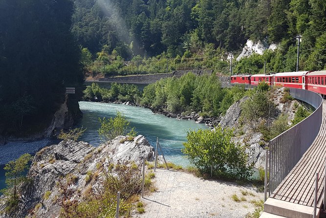 Glacier Express Panoramic Train Round Trip in one Day Private Tour from Basel - Oberalp Pass brings the train to 6,669 feet