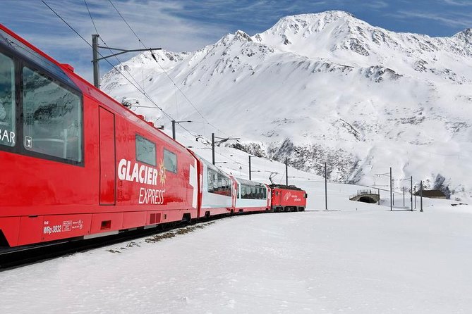 Glacier Express Panoramic Train Round Trip in one Day Private Tour from Basel - The Rhine Gorge is the visual high point early on
