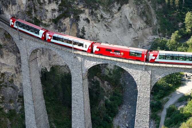 Grand Rail Tour of Switzerland - St. Moritz and the Bernina route into Italy