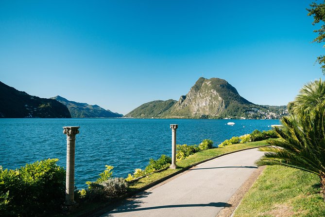 Guided Walk from Lugano to Gandria promoted by Lugano Region - return by boat - Starting in Piazza della Riforma and Parco Ciani