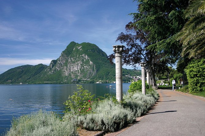 Guided Walk from Lugano to Gandria promoted by Lugano Region - return by boat - Following the Olive Trail toward Gandria