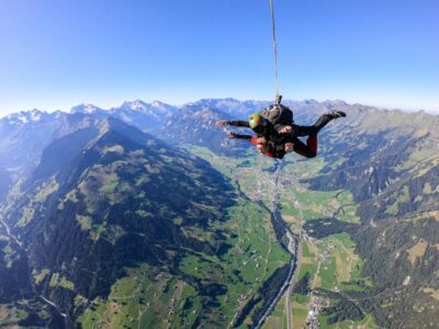 Interlaken: Airplane Skydiving over the Swiss Alps