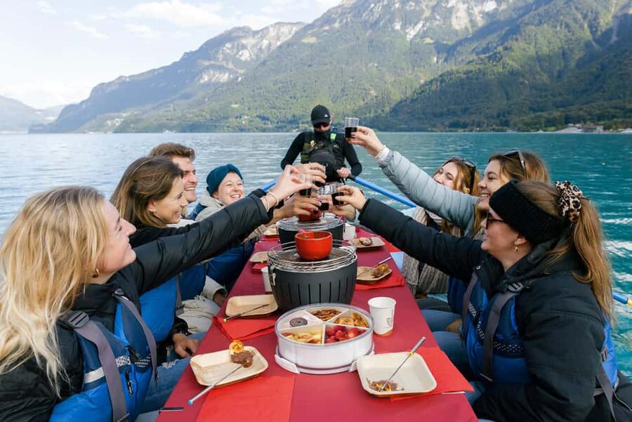 Interlaken: Chocolate Fondue Float - Guides who shape the mood