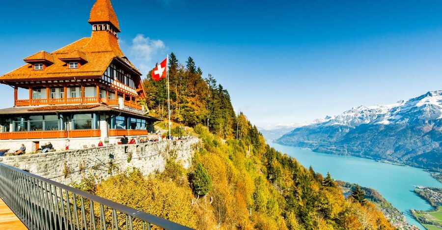 Interlaken: Funicular Ticket to Harder Kulm - The quick ride from Interlaken-Ost