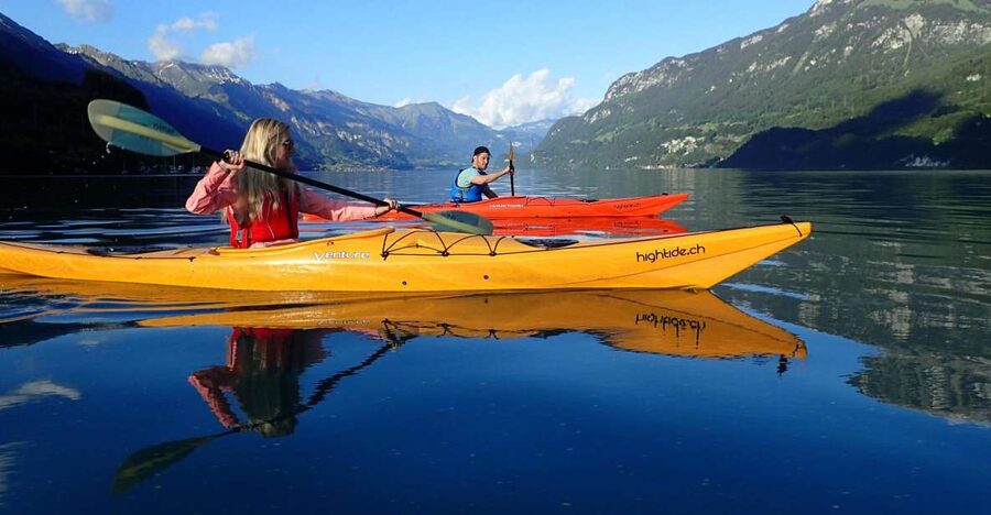 Interlaken: Kayak Tour of the Turquoise Lake Brienz - Why Lake Brienz works so well from a kayak