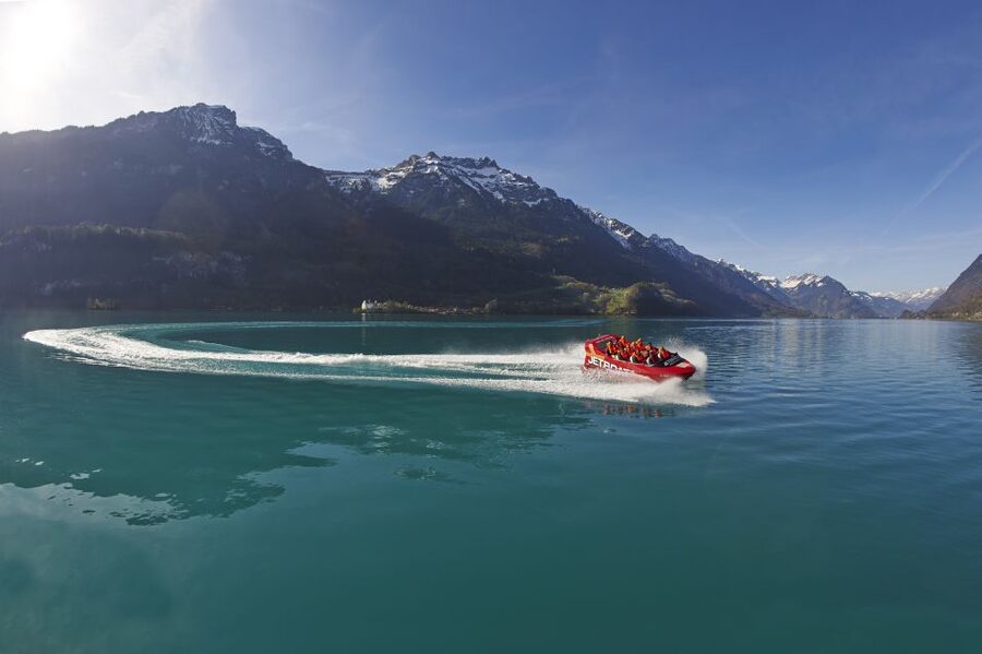 Interlaken: Scenic Jetboat Ride on Lake Brienz - Lake Brienz sightseeing with a dose of adrenaline