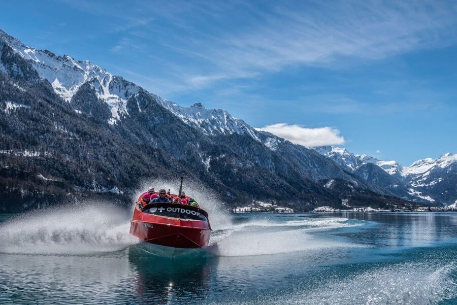 Interlaken: Winter Jetboat Ride on Lake Brienz - Getting Fitted for a Winter Ride
